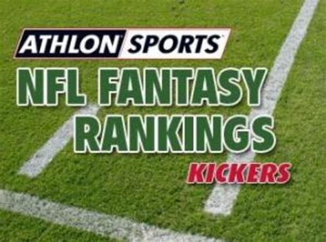 fantasy football kicker rankings week 2